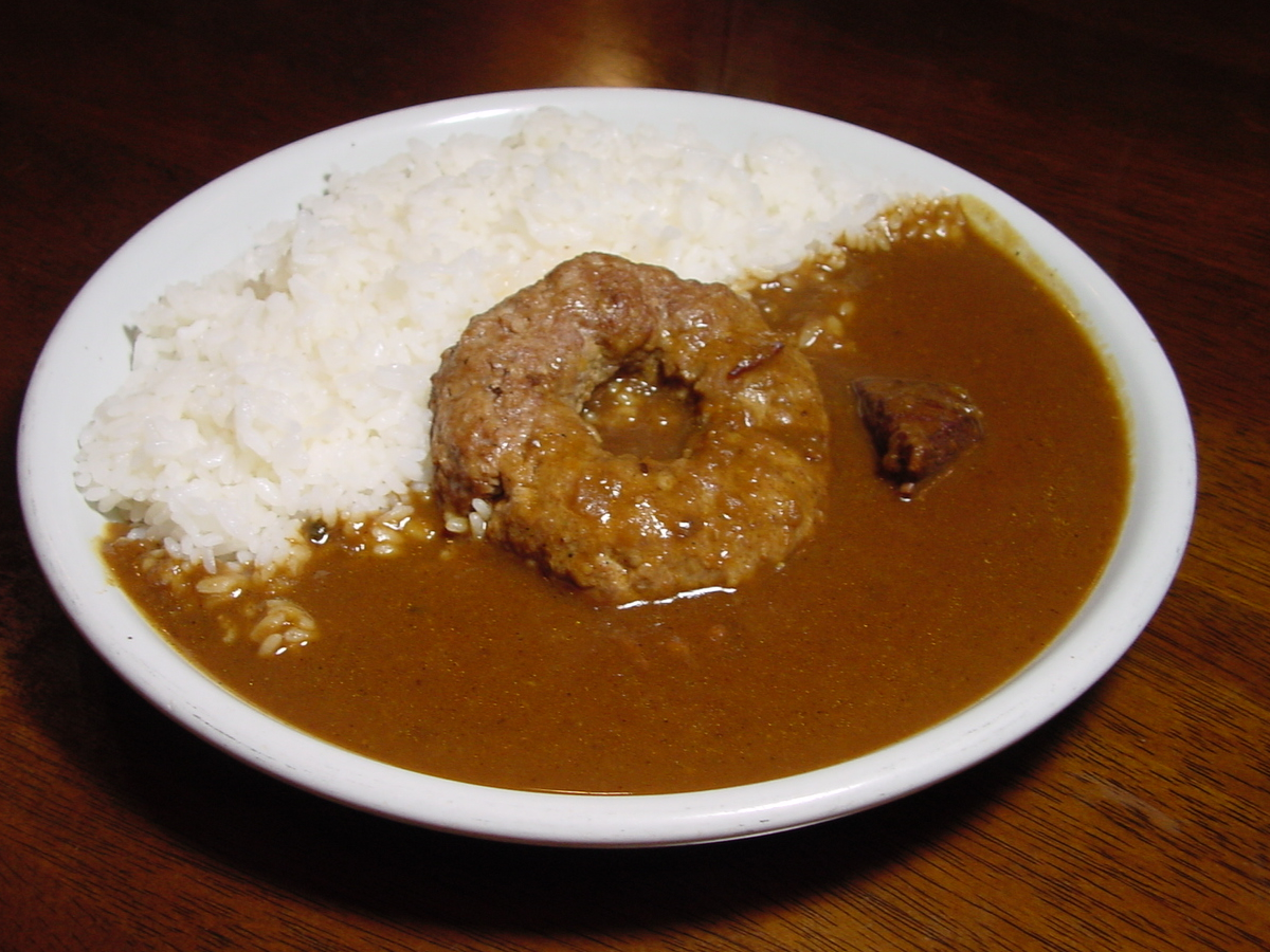 ハンバーグカレーライス