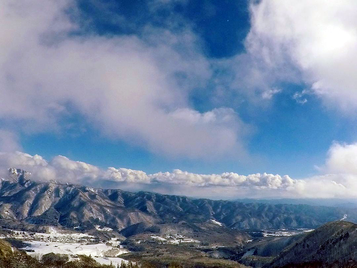 白馬の風景